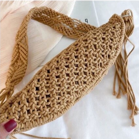Macrame Fanny Pack - Picture 4 of 13